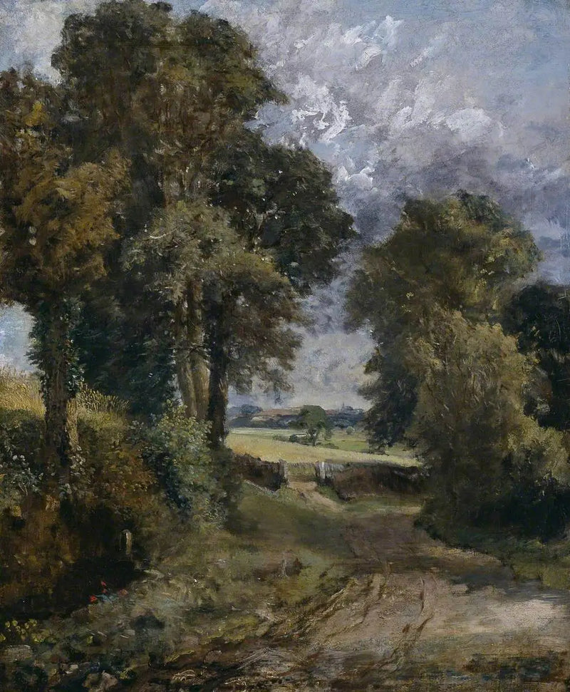 En majsfält - John Constable