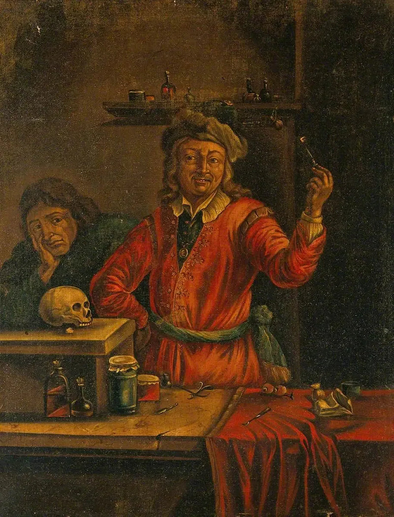 En kirurg som har tagit ut en tand - David Teniers den yngre