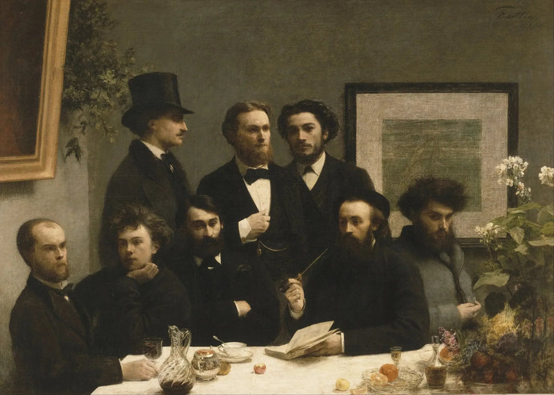 Ett hörn av ett bord - Henri Fantin-Latour