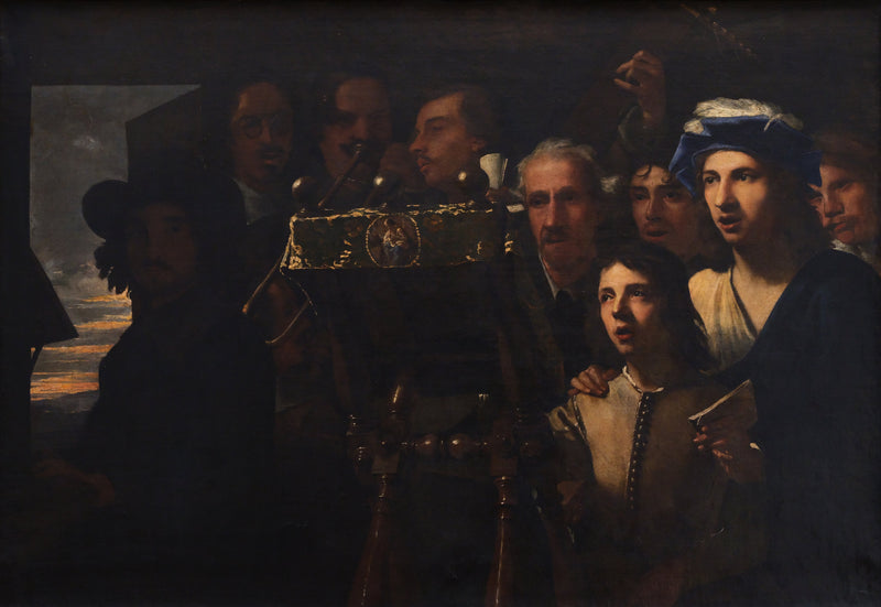 En konsert - Luca Giordano