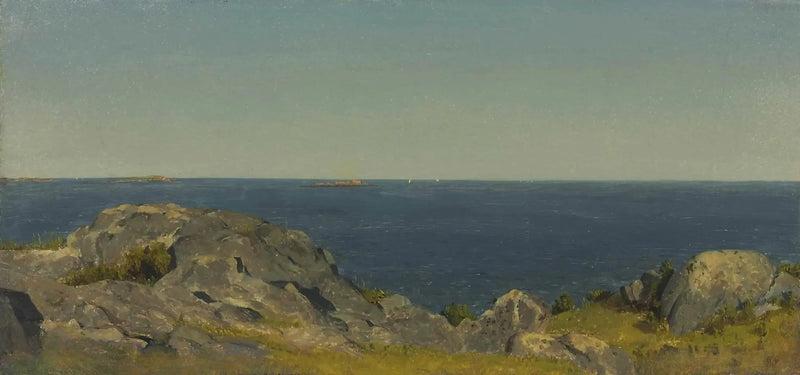 En skiss i Manchester, Massachusetts - Sanford Robinson Gifford