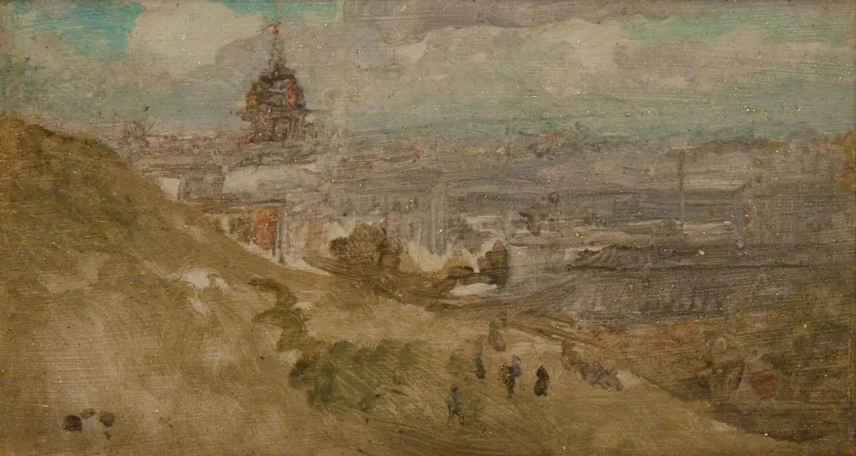 Un dôme lointain - James Abbott McNeill Whistler image 1 copie de tableau peinte à la main