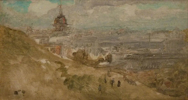 En avlägsen kupol - James Abbott McNeill Whistler