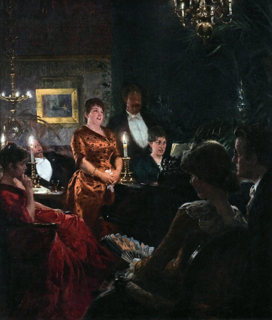 En duo - Peder Severin Krøyer