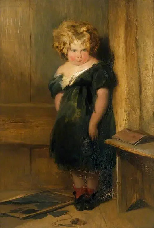 En elak barn - Edwin Henry Landseer
