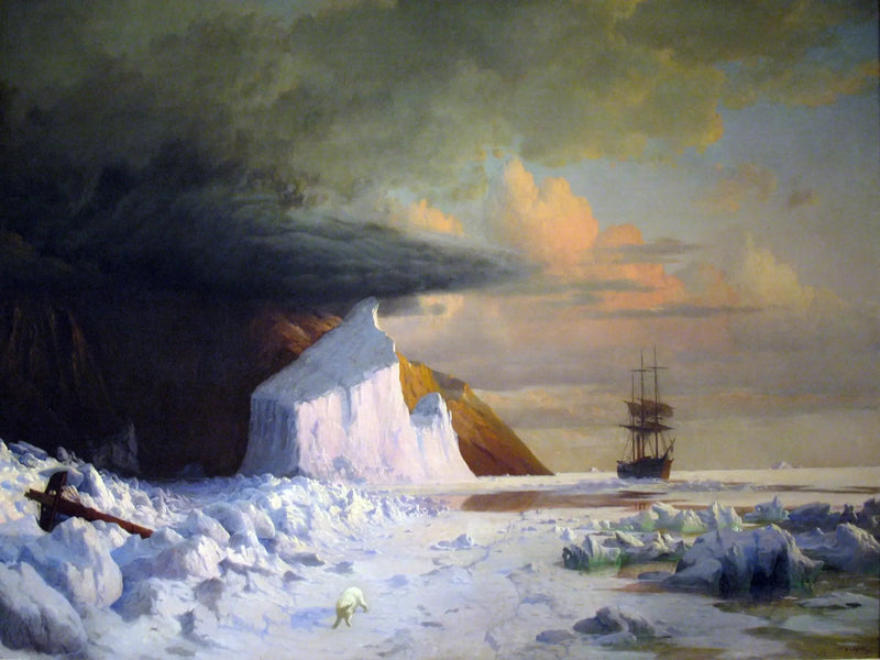 En arktisk sommar: borrning av isflaken i Melvillebukten - William Bradford