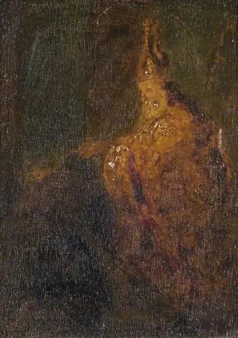 En biskop välsignar en botgörare - Antoine van Dyck