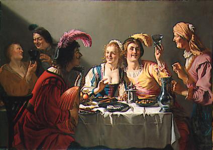 Bröllopsfest - Gerrit van Honthorst