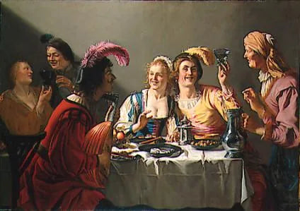 Bröllopsfest - Gerrit van Honthorst