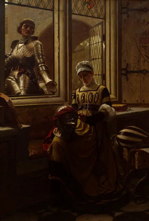 En löfte om kärlek - Edmund Blair Leighton