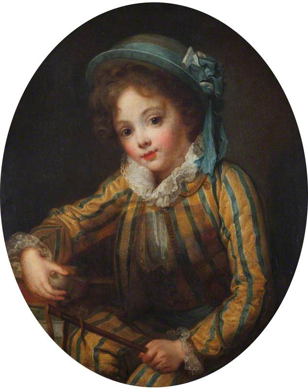 En pojke med en tröja - Jean-Baptiste Greuze