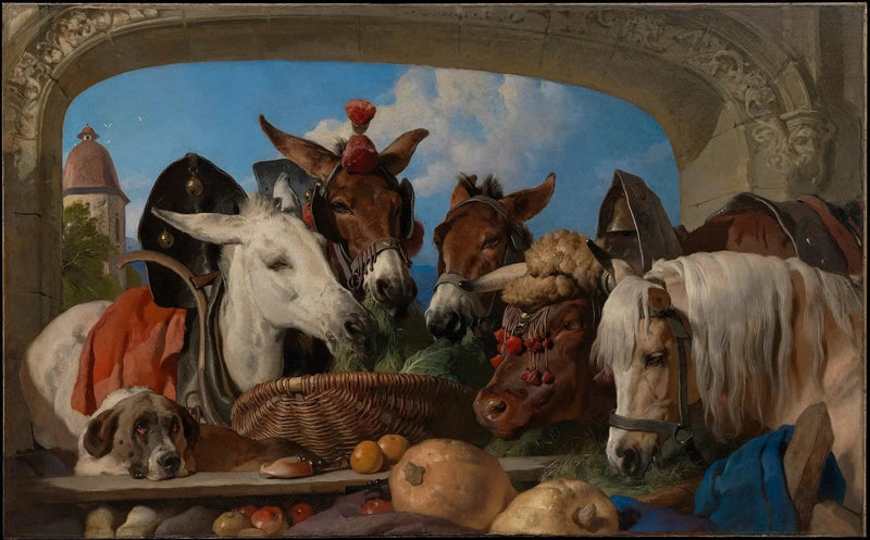 En grupp djur, Genève - Edwin Henry Landseer