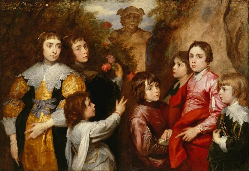 En familjgrupp - Antoine van Dyck