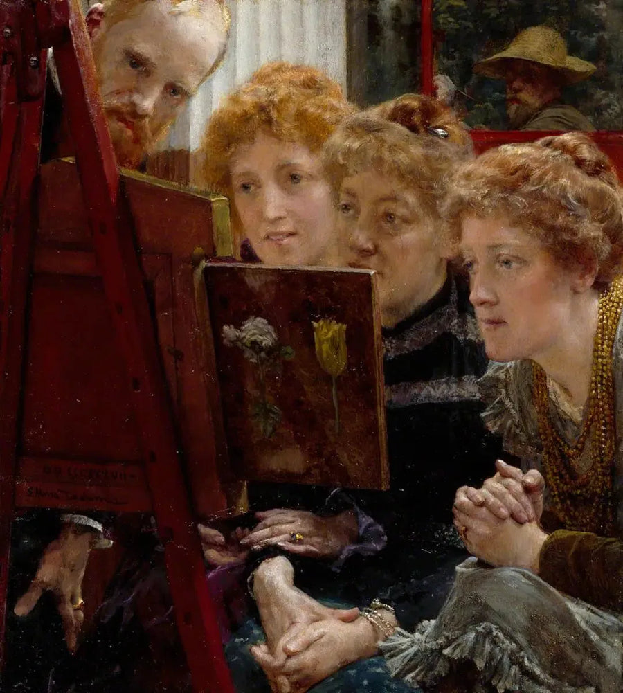 En familjgrupp - Lawrence Alma-Tadema