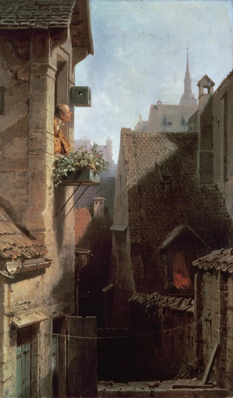 En hypokondriker - Carl Spitzweg