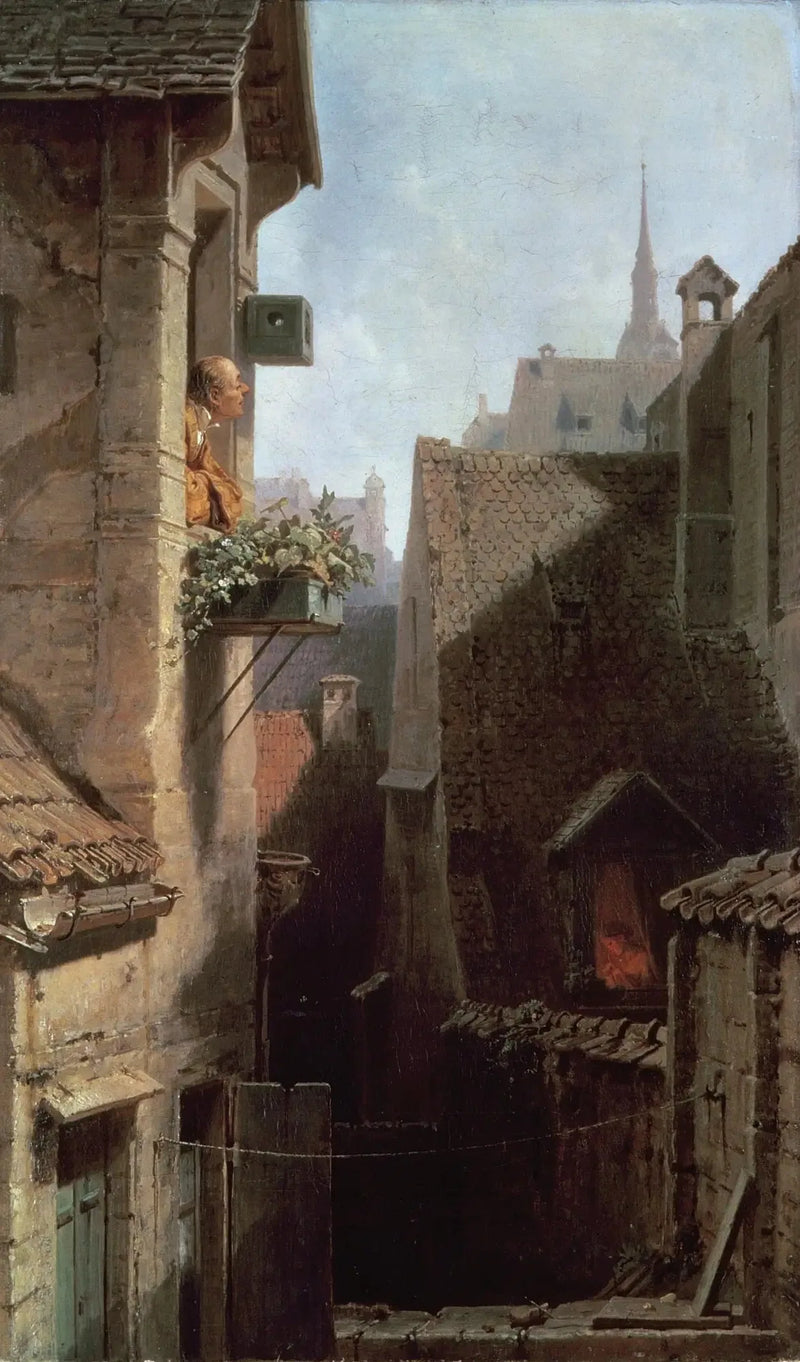 En hypokondriker - Carl Spitzweg