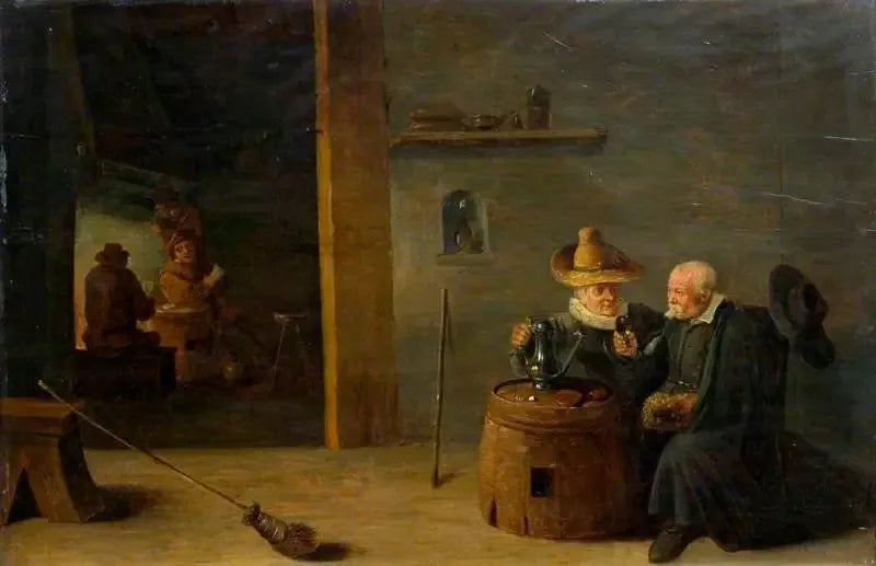 En flamländsk interiör - David Teniers den yngre