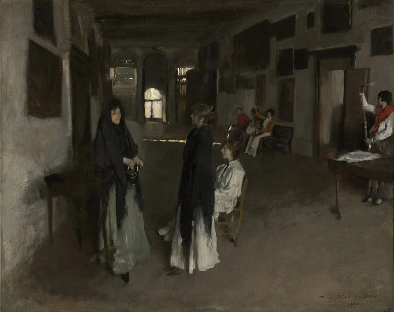 En venetiansk interiör - John Singer Sargent