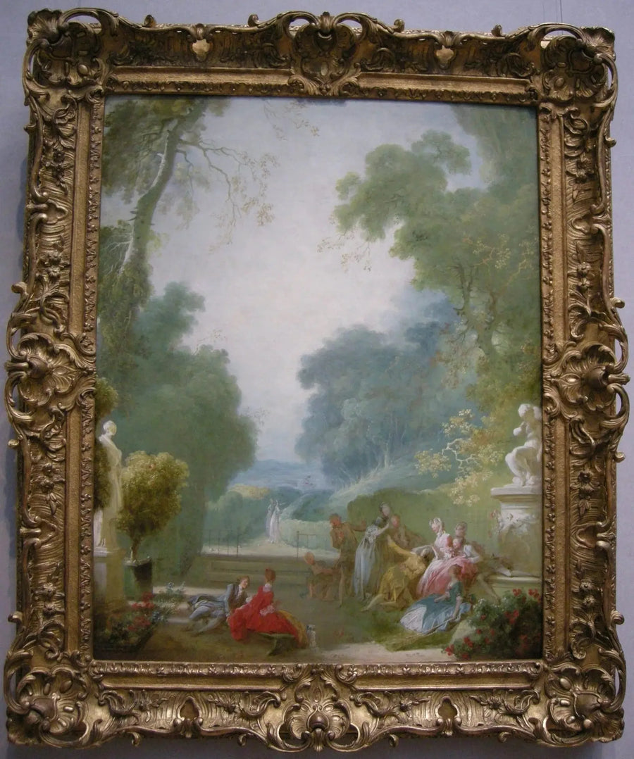 Ett set med varma skal - Jean-Honoré Fragonard