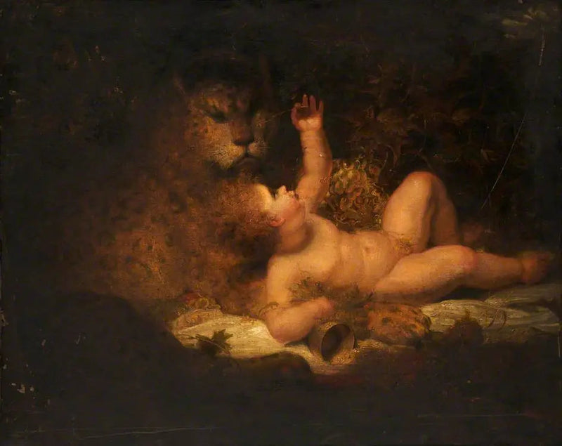 En ung Bacchus - Joshua Reynolds