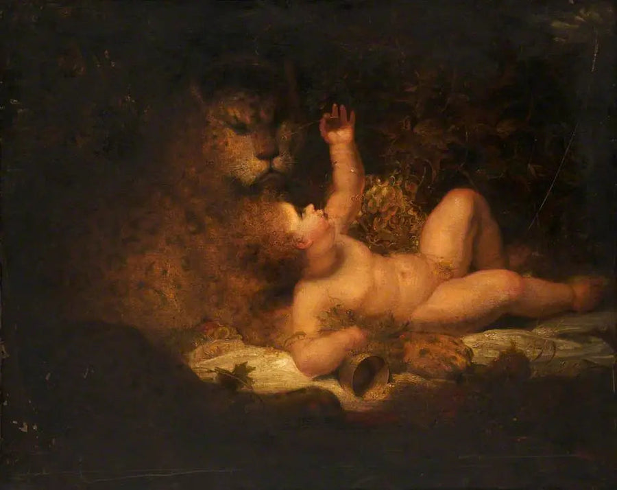 En ung Bacchus - Joshua Reynolds