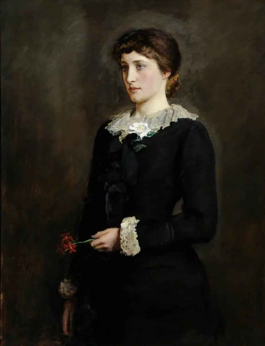 En Jersey-lampa - John Everett Millais