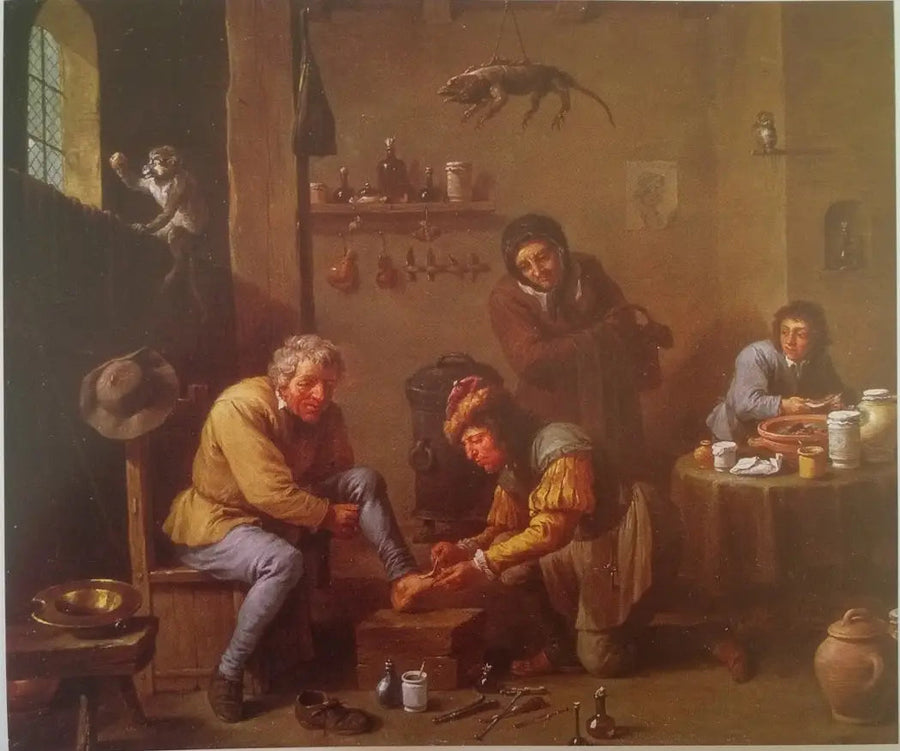 En byläkare - David Teniers den yngre