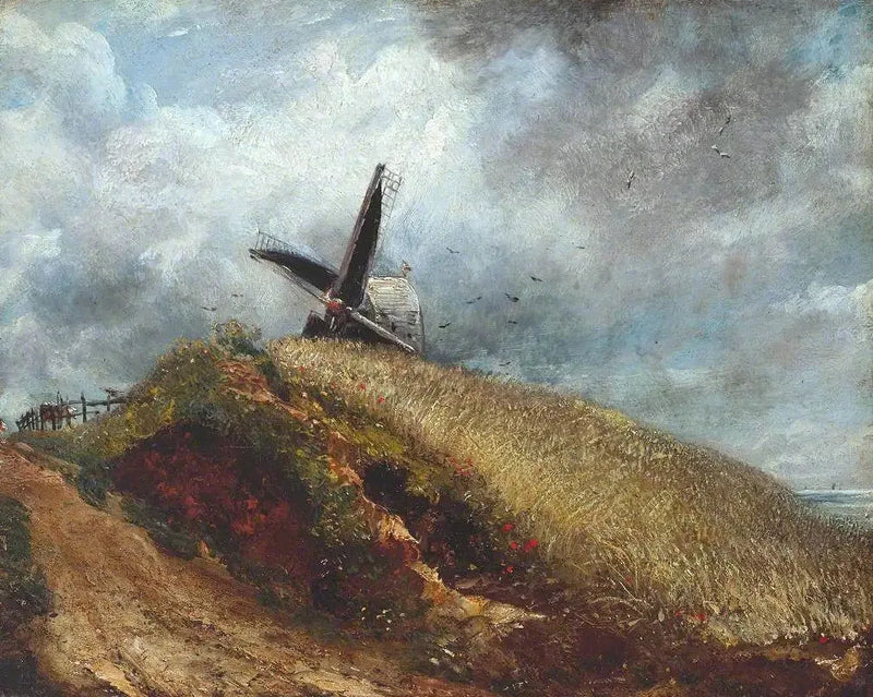 En väderkvarn nära Brighton - John Constable
