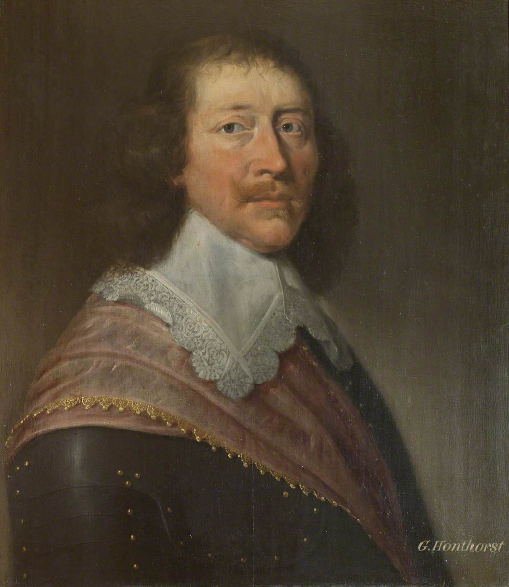 Un officier inconnu - Gerrit van Honthorst - Alpha Reproduction