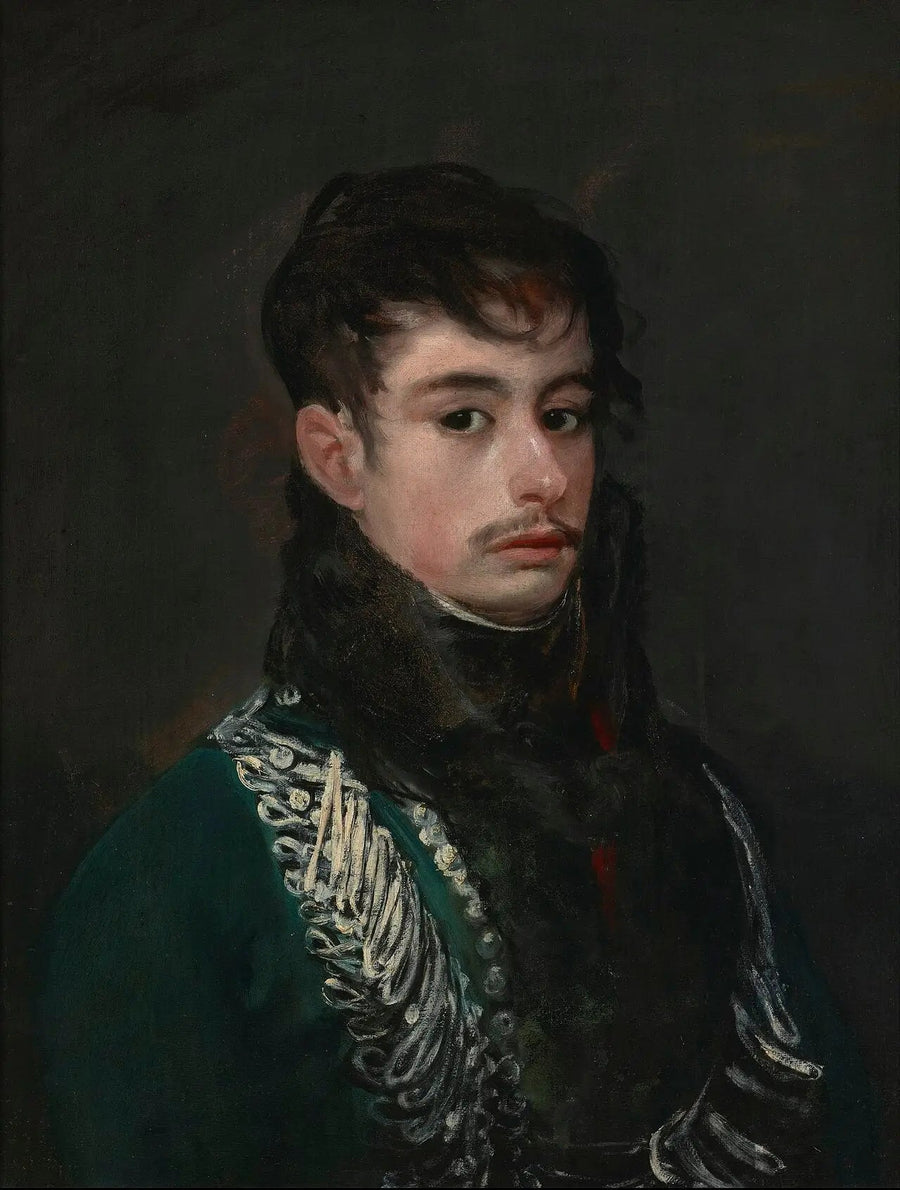 En officer (troligen greve de Teba) - Francisco de Goya
