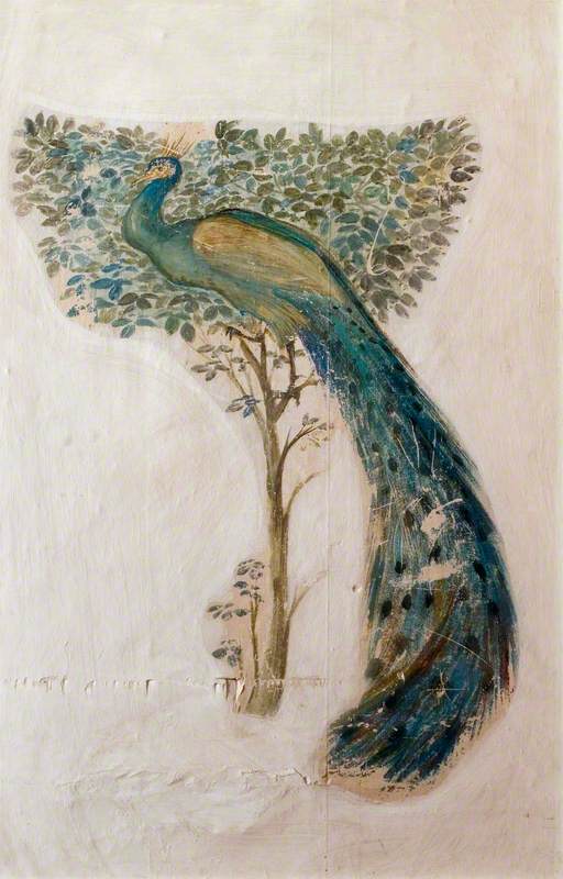 En påfågel - Edward Burne-Jones