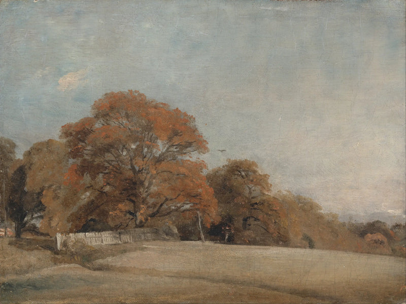 En höstlandskap i East Bergholt - John Constable