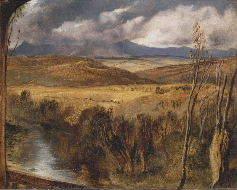 En landskap av höglandet - Edwin Henry Landseer