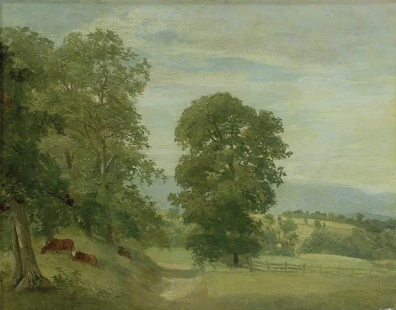 En landskapsmålning från Suffolk - John Constable