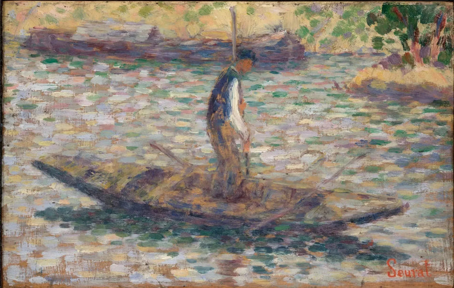 En fiskare - Georges Seurat
