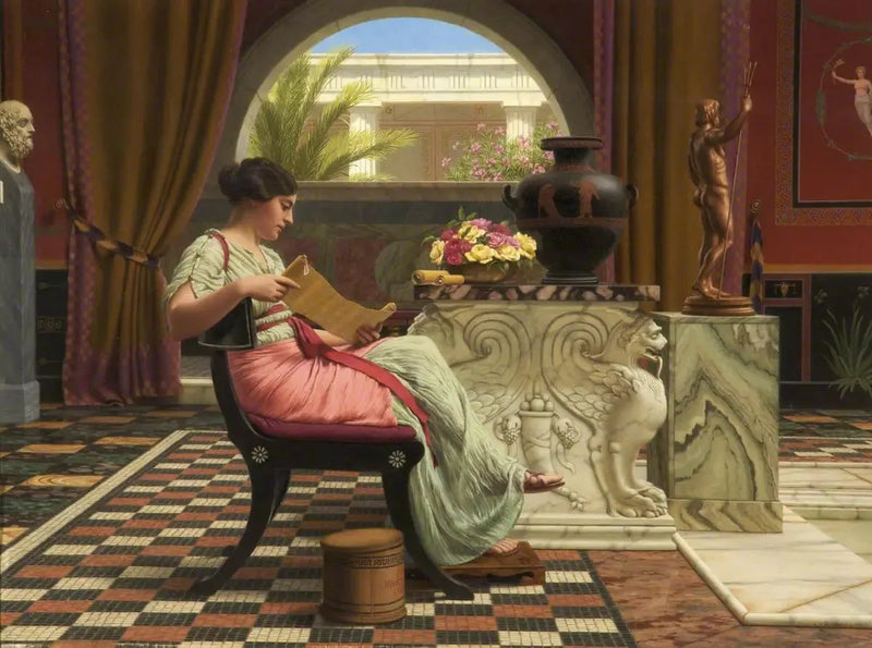 En favoritpoet - John William Godward