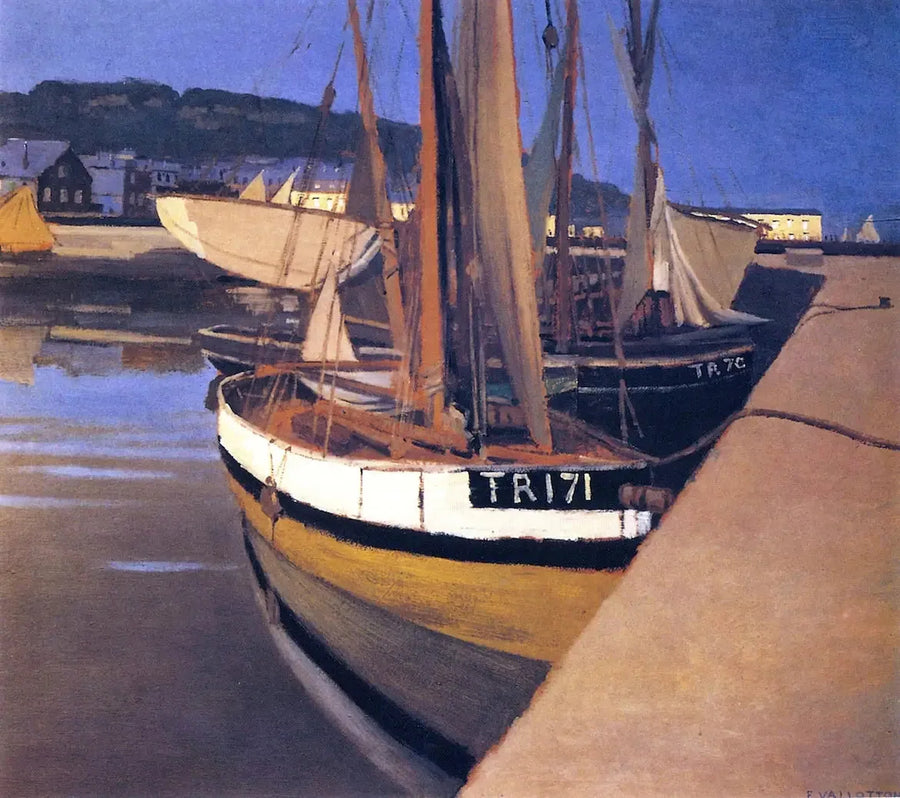 En port - Félix Vallotton