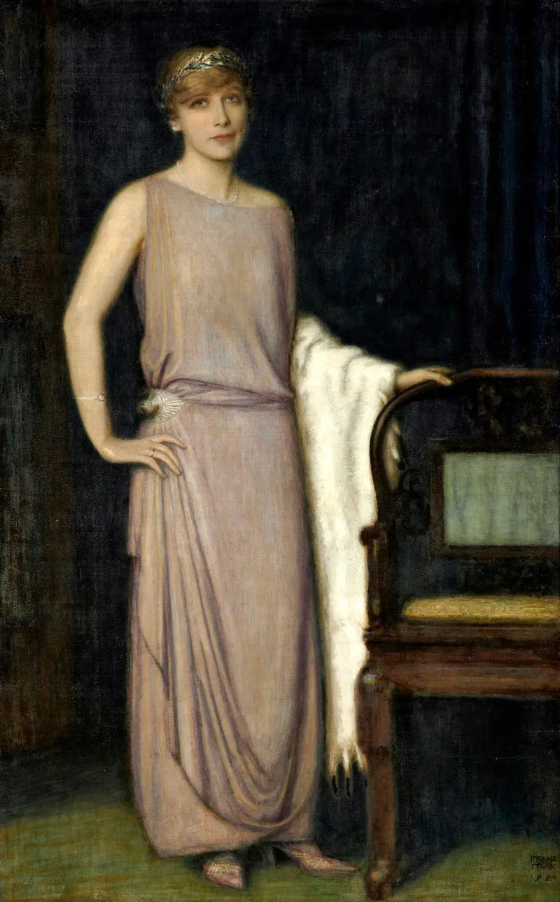 Ett porträtt av Marianne Mechler - Franz von Stuck