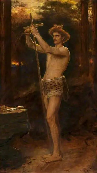 En förkämpe - John Everett Millais