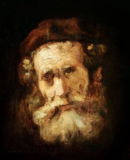 En rabbin - Rembrandt