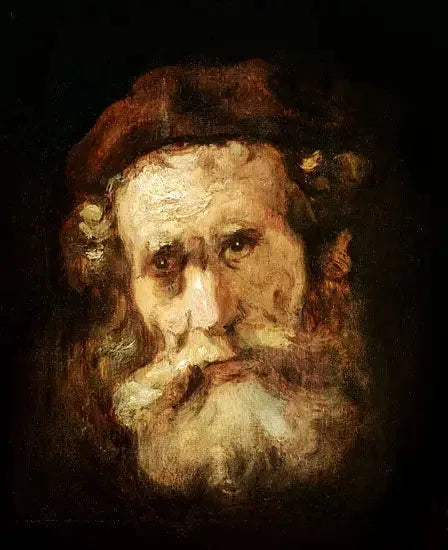 En rabbin - Rembrandt