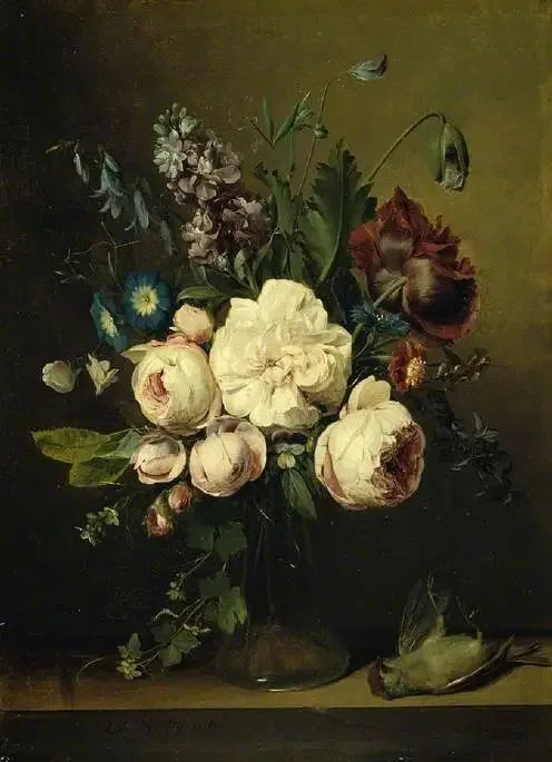 En blomvas - Louis-Léopold Boilly