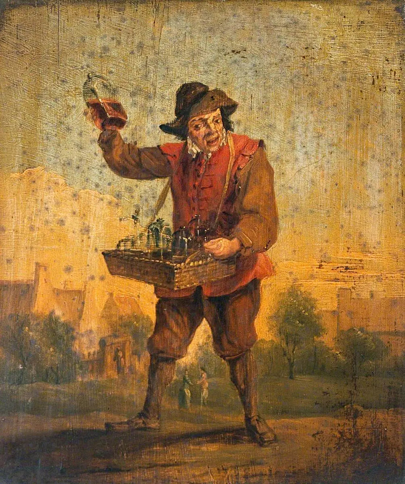En läkemedelsförsäljare - David Teniers den yngre
