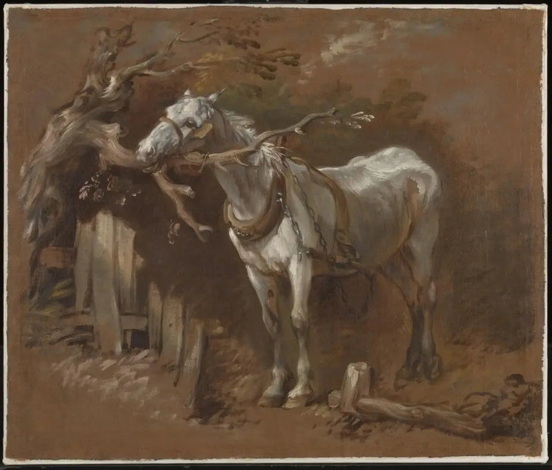 En gammal häst - Thomas Gainsborough