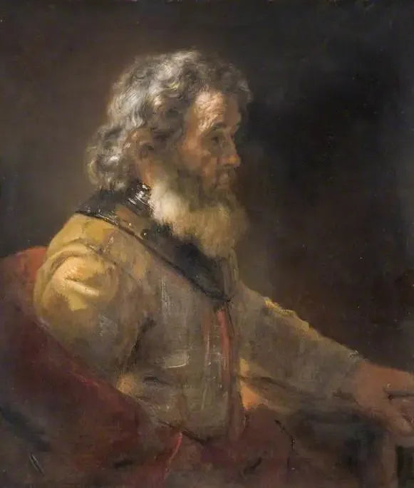 En gammal krigare - Rembrandt