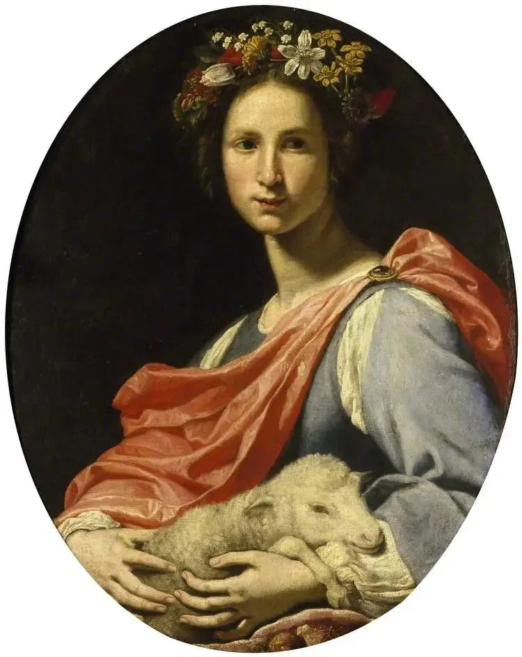 En allegori om oskuld - Lorenzo Lippi