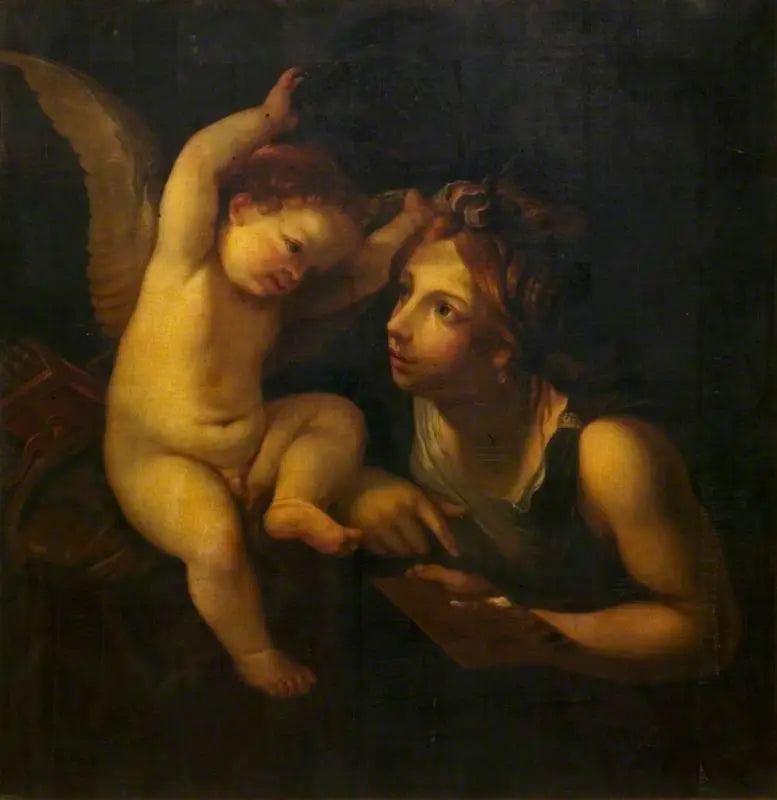 En allegori av målningen - Guido Reni