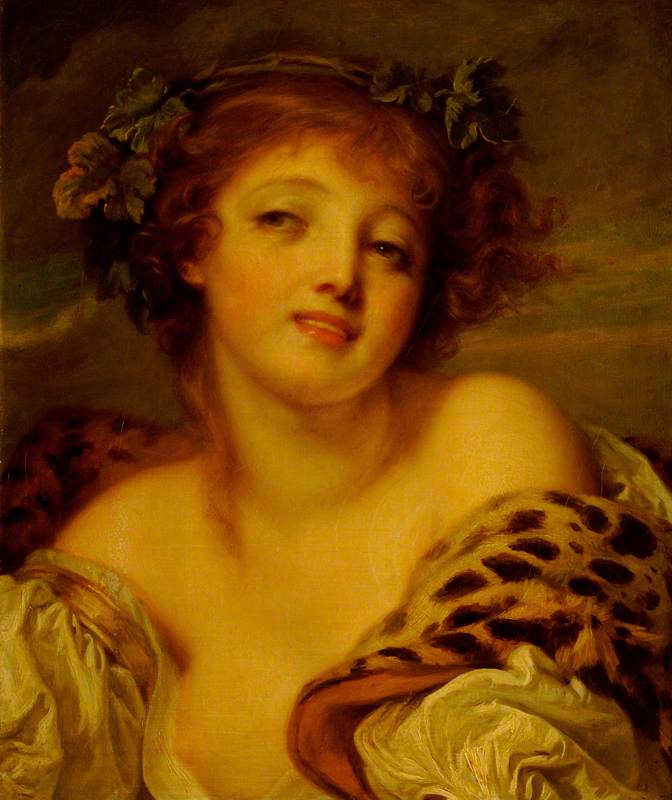 En bacchante - Jean-Baptiste Greuze
