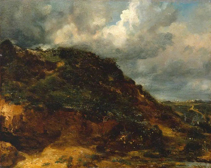 En bank på Hampstead Heath - John Constable