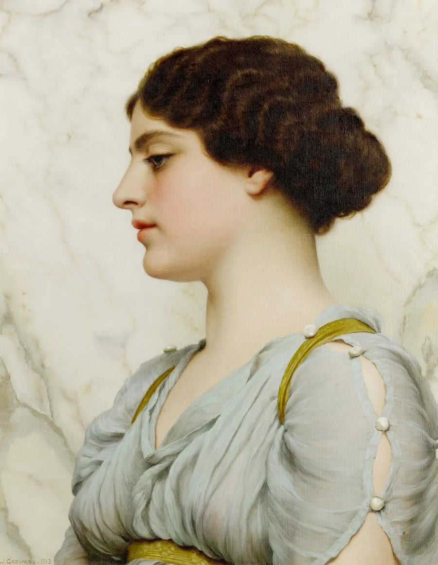 En romersk skönhet - John William Godward